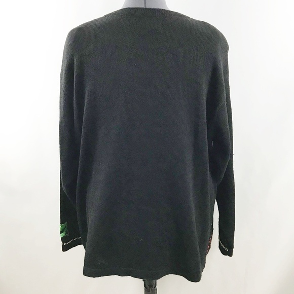 25. Jon Lawrence Christmas Sweater/Cardigan Size S - Picture 2 of 5